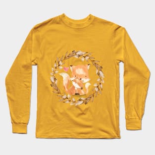 Foxes Long Sleeve T-Shirt